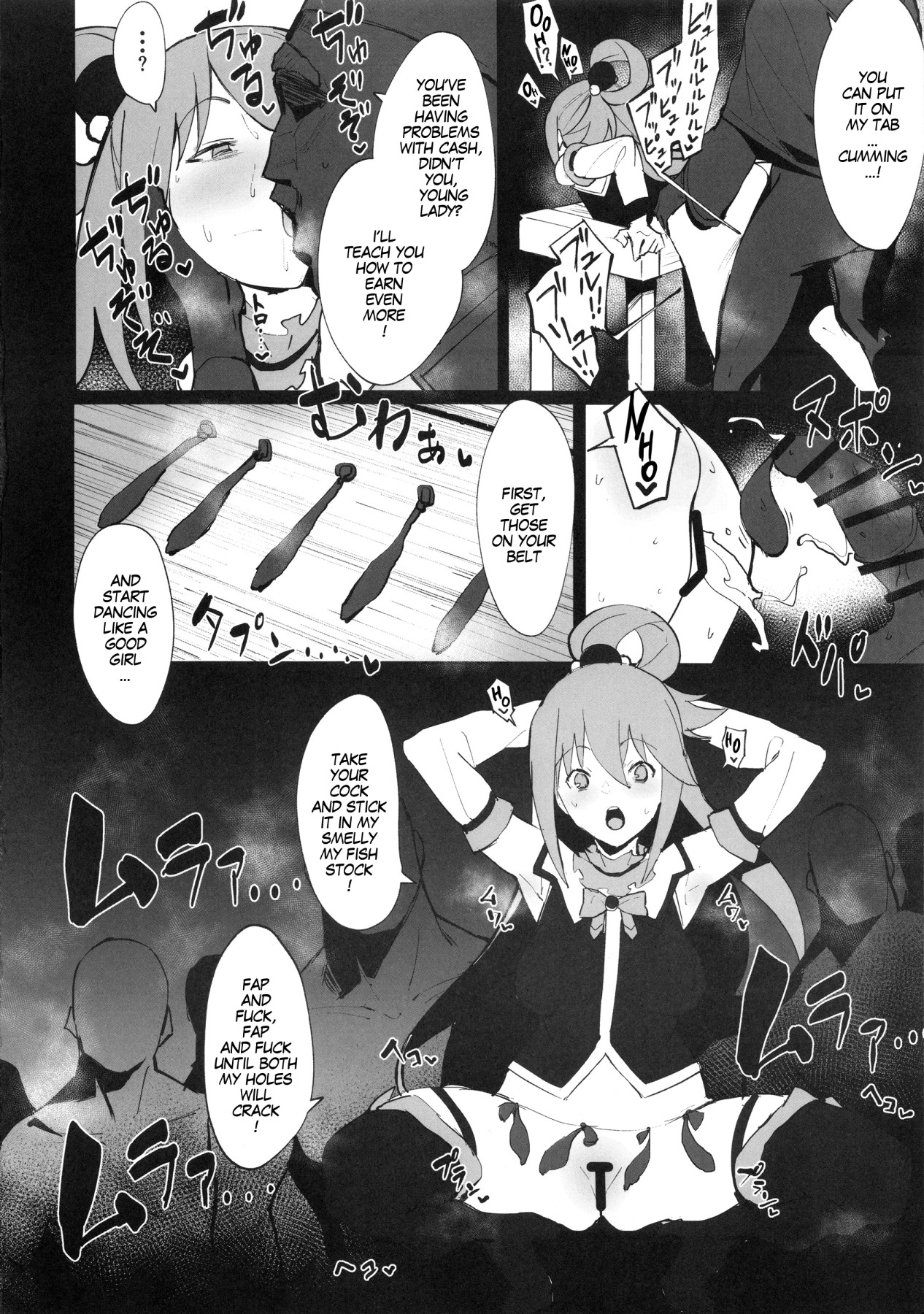 Hentai Manga Comic-Combined Konosuba Book-Read-6